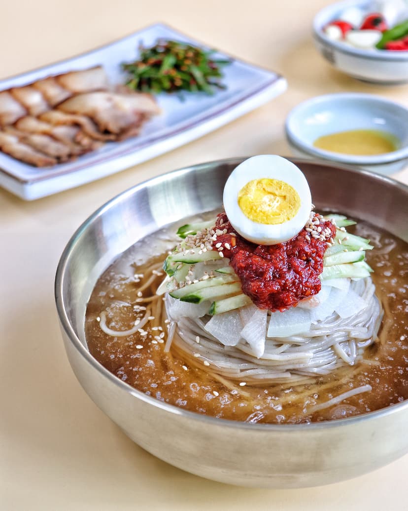 부산약콩밀면