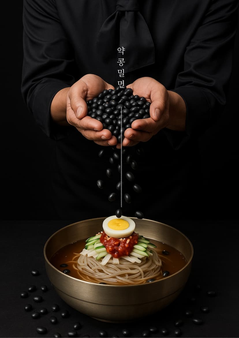 부산약콩밀면
